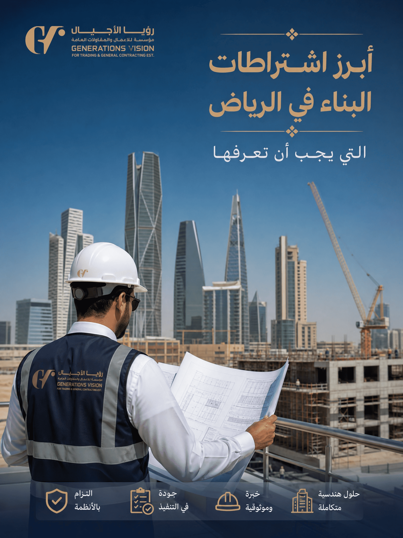 ما هي اشتراطات البناء في الرياض التي يجب أن تعرفها؟