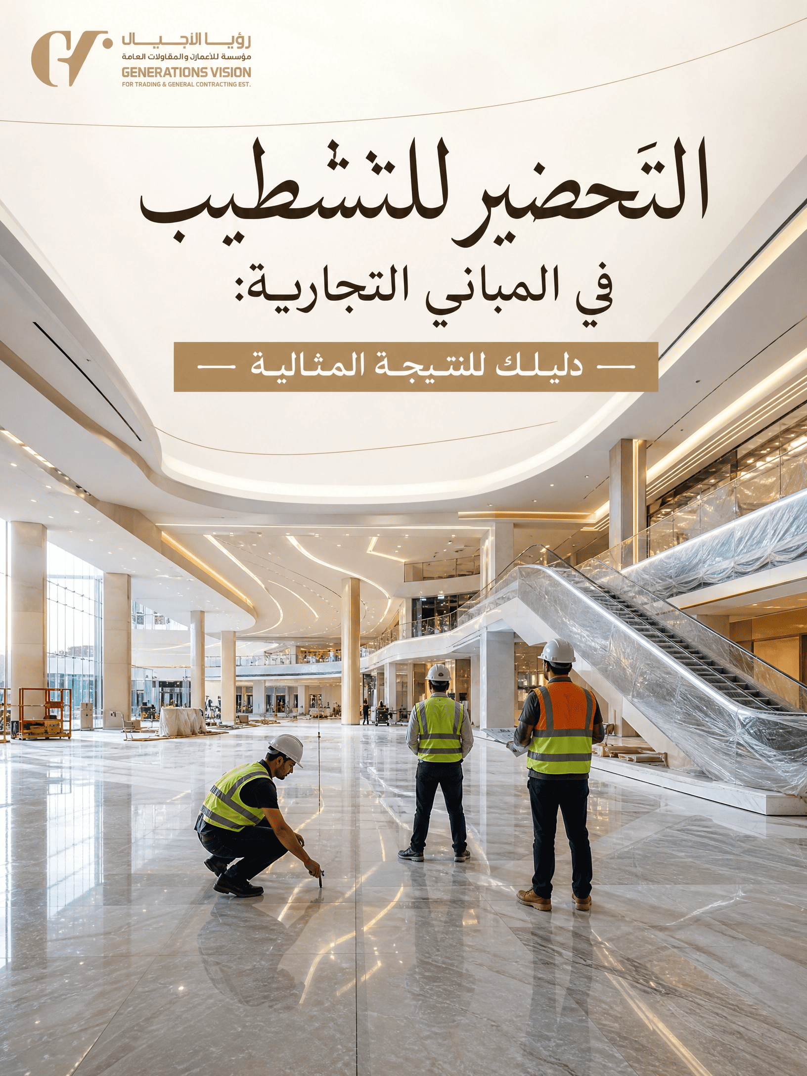 كيف تحضّر مبناك التجاري قبل التشطيب؟