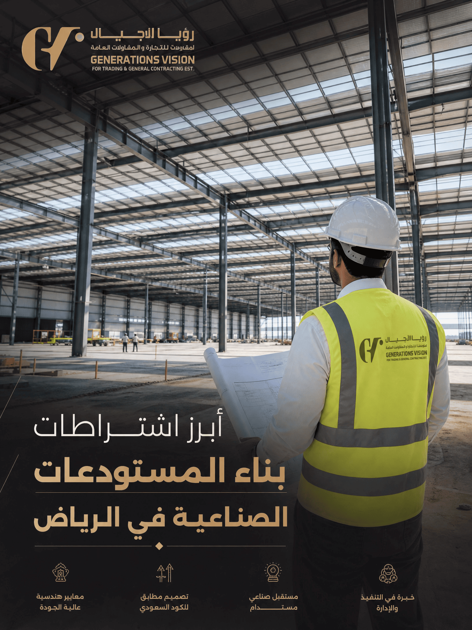 اشتراطات بناء المستودعات الصناعية في الرياض